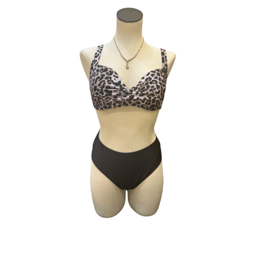 Cheetah High Waist Swimsuit