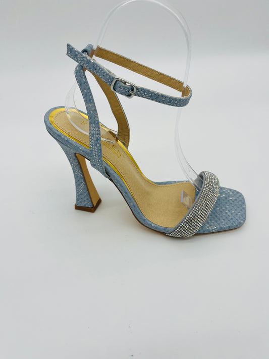 Gamila Blue Heels