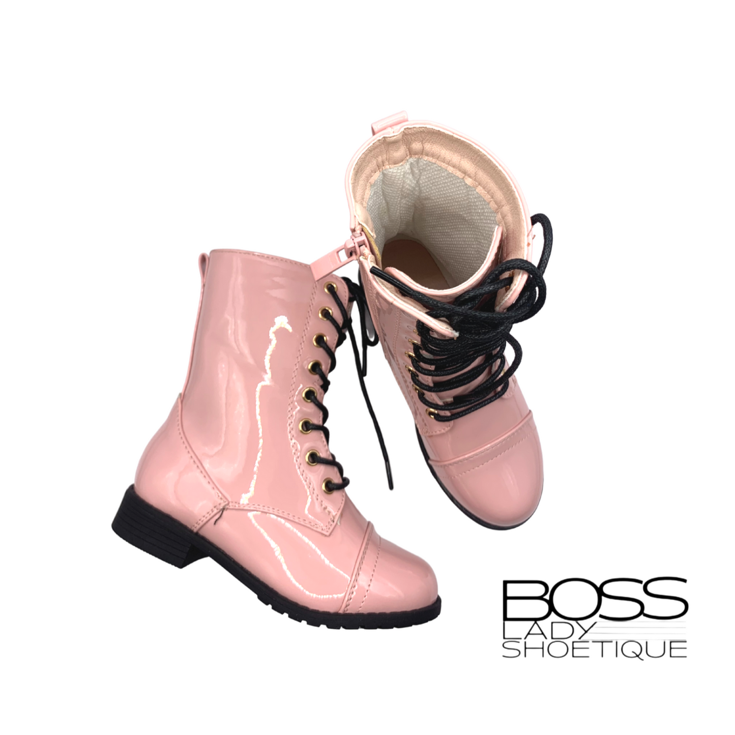 Jalen Pink- Kids - Boss Lady Shoetique 